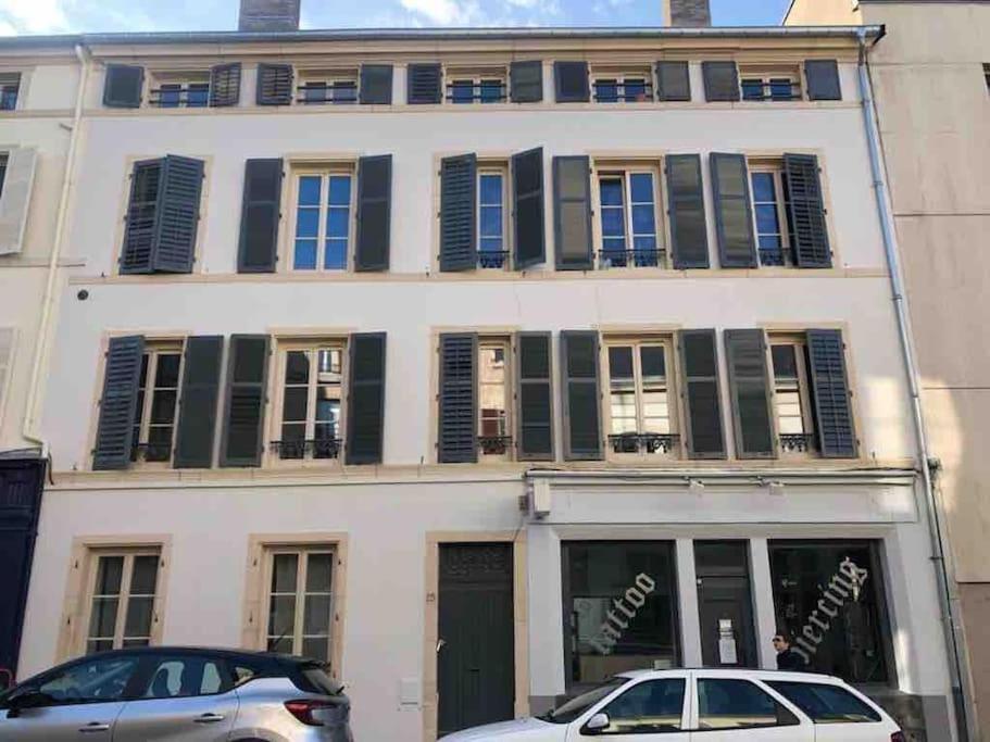 Les Pyou-Pyous Appartement Nancy Buitenkant foto